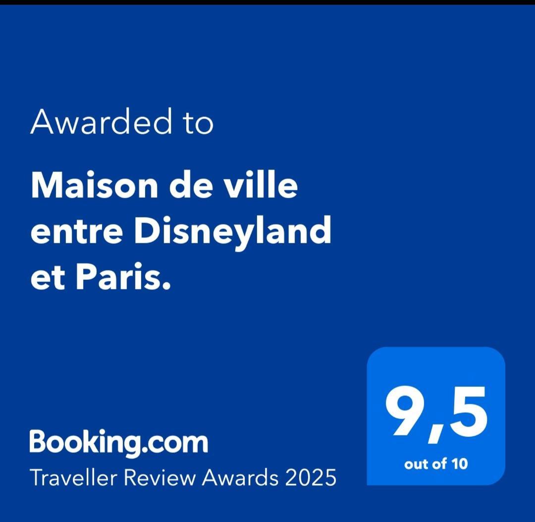 Maison De Ville Entre Disneyland Et Paris. Lagny-sur-Marne Ngoại thất bức ảnh